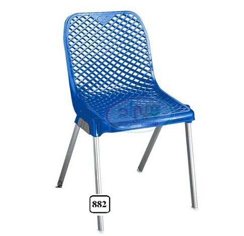 صندلی پلاستیکی پایه فلزی