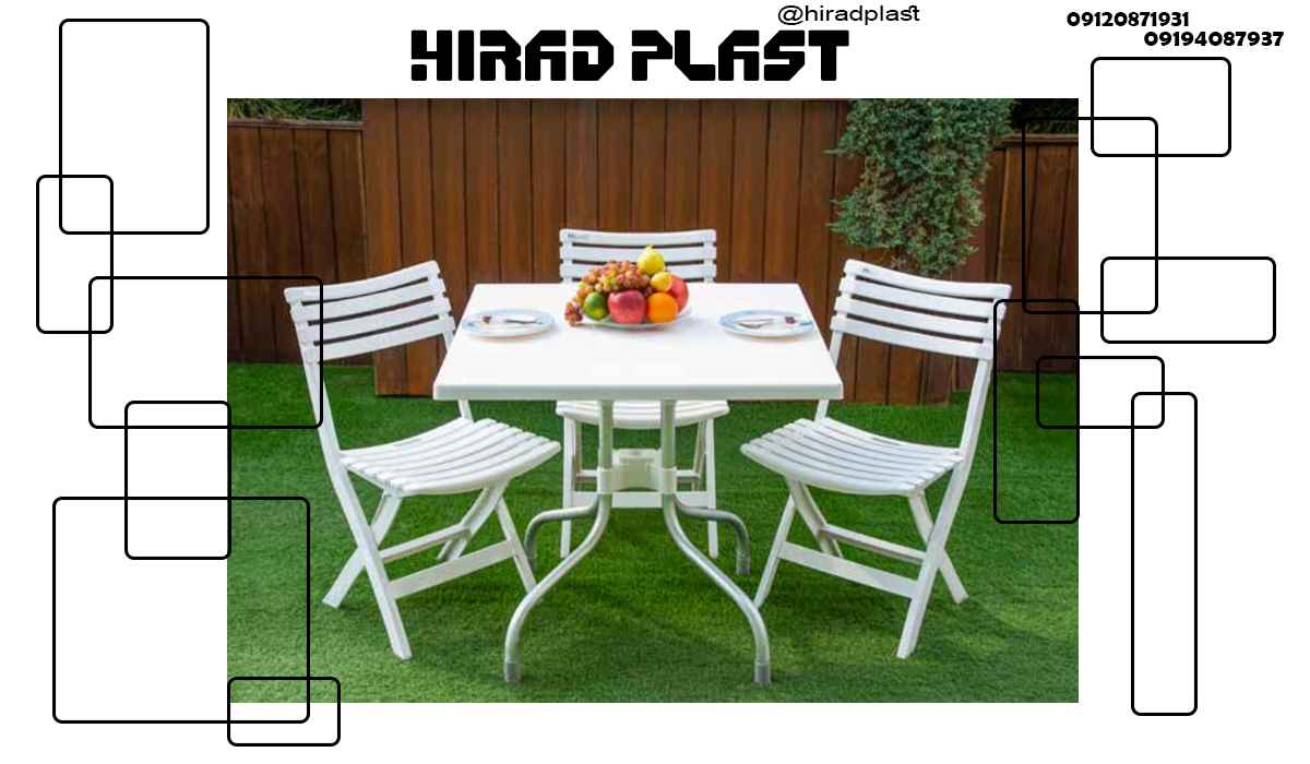 میز و صندلی پلاستیکی