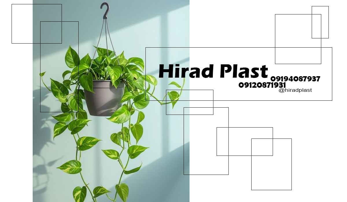 گلدان پلاستیکی اپارتمانی