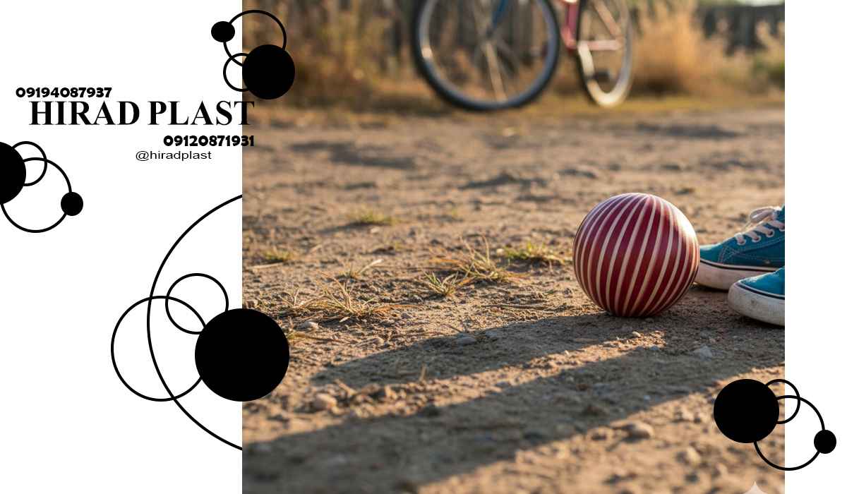 توپ پلاستیکی فوتبالی