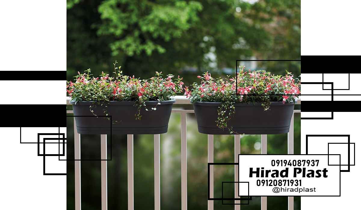 گلدان پلاستیکی عمده